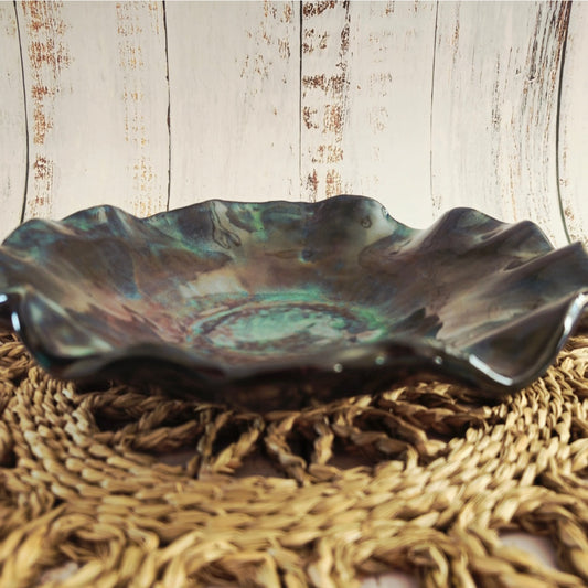 Dark Orchid Decorative Plate