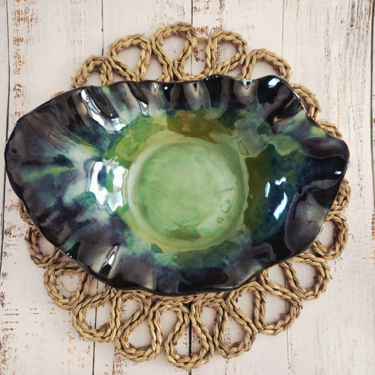 Laguna Waves, Decorative Plate