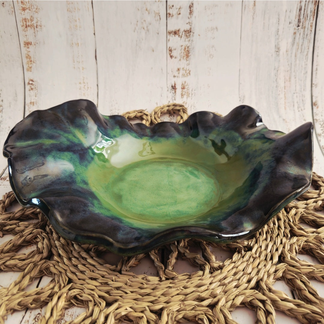 Laguna Waves, Decorative Plate